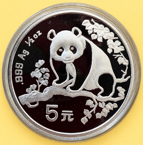 China panda 1993 oz silber - china,
