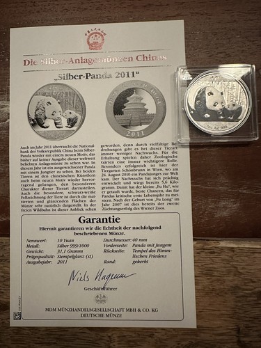 Silbermünze china yuan - silbermünze,