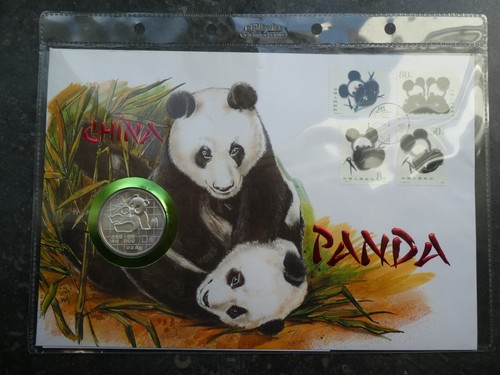 China yuan 1989 panda - china, 10