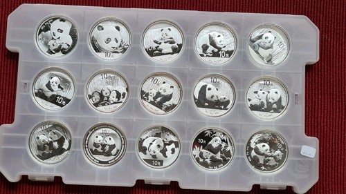 Yuan silber panda oz - 1, v