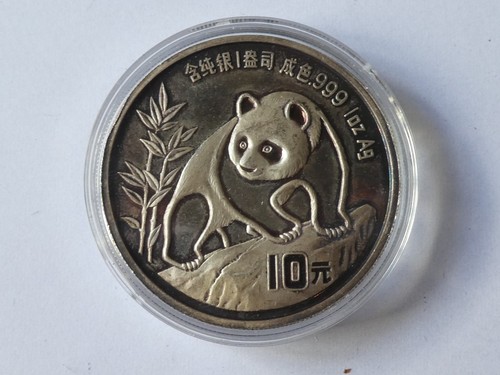 China yuan 1990 panda - 10,