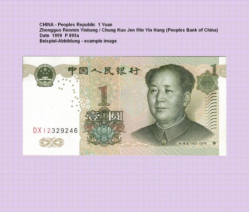 China yuan 1999 unc p - china,
