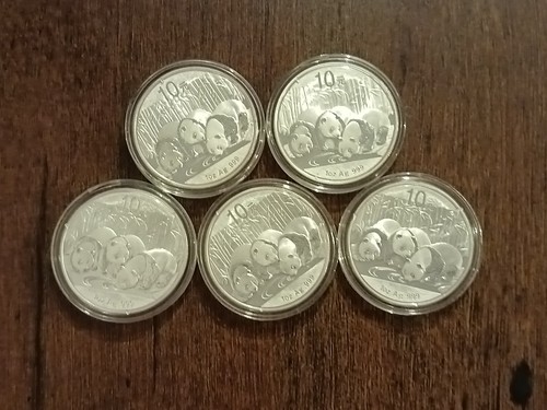 China panda silber 10 - oz,